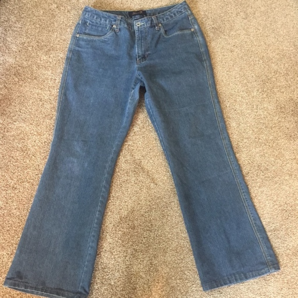 Seven7 blue denim jeans 8